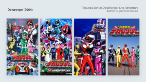 Tokusou Sentai DekaRanger (2004-2005) in 64GB USB Flash Drive. Super Sentai Live Action Series Complete 50 Episodes + Movies + Extras Japanese Dub with English Subtitle & Free Surprise Gifts