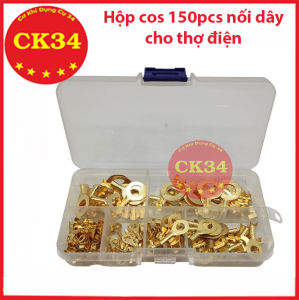Hộp cos 150 chiếc các kích cỡ từ M3-M10 cho thợ điện tiện dụng