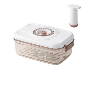 Large Capacity Vacuum Sealer for Case with Air Pump Grade Kitchen Fruits Veggies Storage Box 1200/2100/2700/4600ml