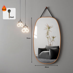 SG Stock Irregular Edge Hanging Full Body Mirror Wall Mount Vanity Mirror for Home Bedroom Entryway Decor