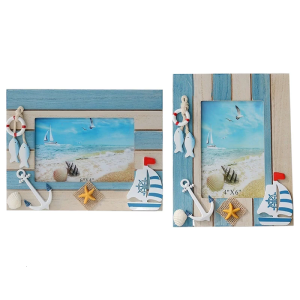 Địa Trung Hải Khung ảnh khung ảnh bằng gỗ khung ảnh bằng gỗ chủ cho nauticals bãi biển theo chủ đề trang trí nhà