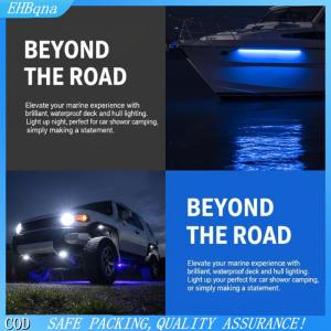 [COD] RGB Rock Lights for Truck Car Underglow Waterproof LED Lighting Kit for Offroad Exterior Modification