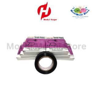 Isolasi Listrik PVC Hitam 18mm x 20yard | Solatip Listrik | Isolasi Kabel Tahan Panas Hitam