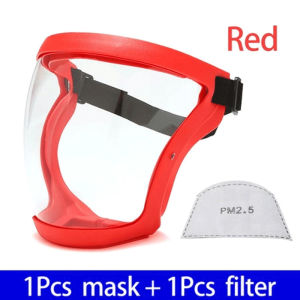 Protective Full Face Shield High Definition Anti Fog and Super Protective Transparency Kitchen Reusable Face Mask clearly communicate key information to the intended audience面罩