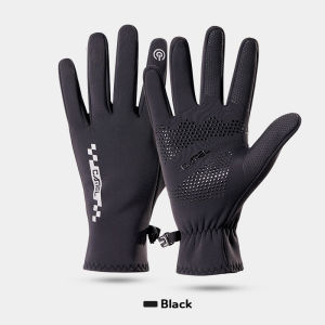 CamelCrown Cycling Gloves Mens and Womens Winter Cycling Cold Warm Padded Gloves Windproof Waterproof Touchable
