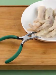 【Ship in 24H】无骨鸡爪去骨神器 全自动脱骨钳 不锈钢剥骨工具 取骨专用剔骨刀 Boneless chicken claw bone remover automatic bone removal forceps stainless steel bone removal tool special bone