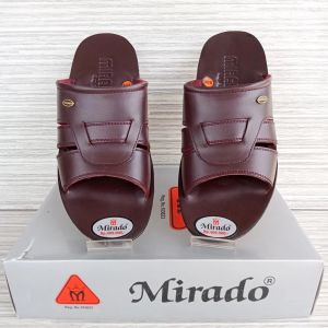 sandal pria mirado 568 kulit asli sandal selop laki laki