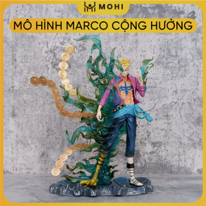 [CÓ BOX ĐẸP] - Mô hình Marco cộng hưởng 33cm siêu đẹp - Mô hình One Piece
