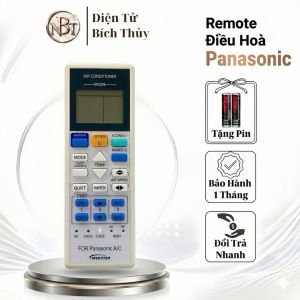 Điều khiển điều hòa Panasonic Mã 05 Inverter remote máy lạnh panasonic - Tặng pin - T&U Remote