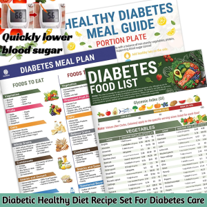 Diabetic Healthy Diet Recipe Set Healthy Recipes Quick Tasty Meals Designed For Diabetes Care 糖尿病健康饮食菜谱套装