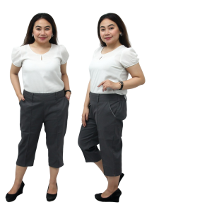 Celana jumbo karet setengah polos/ baggy pant jumbo/ celana pendek model big size / celana pendek jumbo wanita santai / celana pendek jumbo wanita kasual / celana pendek jumbo murah