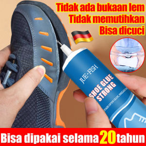 Lebih kuat dari pengelasan lem sepatu super kuat original 50ml Ini memiliki daya rekat yang kuat dan dapat memperbaiki semua jenis sepatu Lem tahan air(lem sepatu paling kuat lem sepatu super kuat anti air lem sepatu tahan air lem sepatu super kuat x2000)