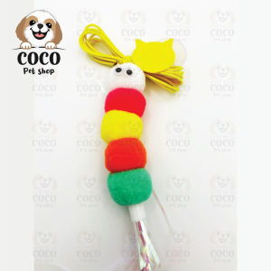 coco_petshop ของเล่นแมวยืดได้ ของเล่นแมว ไม้ตกแมว ไม้ล่อแมว แมวคลายเครียด ของเล่นแมวที่แขวนไว้ที่ประตู