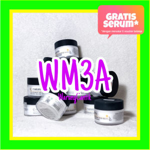 Krim Malam WM3A Natasha Skin Care WM3A Whitening Night Cream 10 gram dr Fredi Setyawan Original Skincare Krim Malam Pemutih Pencerah Glowing Flek Flex Ori Asli