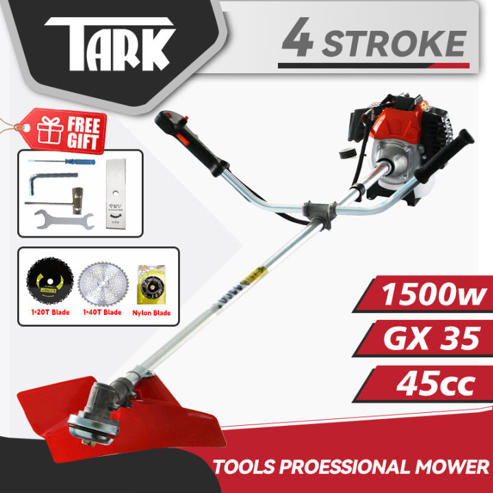 Grass Trimmer 4 Stroke Brush cutter Tiller attachment with Big Frame ...