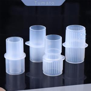 Tumato 15mm To 22mm Anesthesia Breathing Circuit Corrugated System Straight Connector Veterinary Tool PP Material