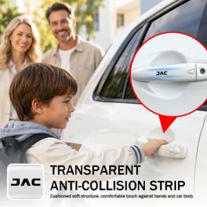 sapid 4 Pieces Invisible Clear Door Edge Protection Strips for JAC JS3 JS6 JS8 X50 X70 A5 T6 T8 T9 S2 S5 J4 Car Styling Q8P1R