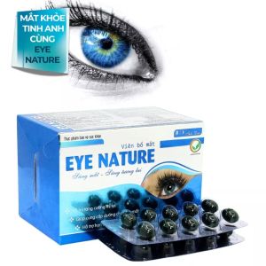 Viên Uống Bổ Mắt Eye Nature 60 Viên - Hỗ Trợ Thị Lực Giảm Mỏi Mắt Ngăn Ngừa Lão Hóa Mắt Tự Nhiên