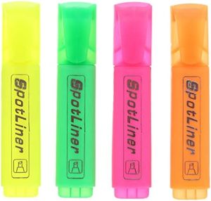 Highlighter Set 4PCS/6PCS Fluorescent Study Tools Marker Children School Supplies Stationery Gift