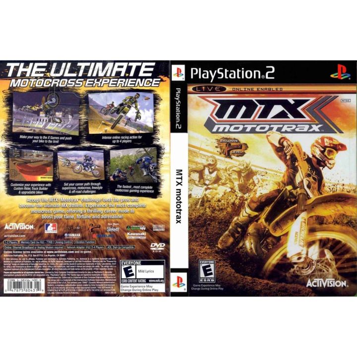 แผ่นเกมส์ PS2 MTX Mototrax คุณภาพ ส่งไว | Lazada.co.th