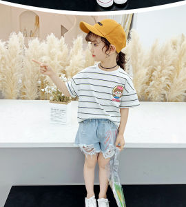 เสื้อยืดเด็ก เสื้อเด็กผู้หญิง เสื้อ สีสายรุ้ง cute girls   สินค้ามือ1  ลดล้างสตอก  ล็อตสุดท้ายย  หมดแล้ว หมดเลย