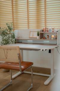 INNOZ โต๊ะปรับระดับไฟฟ้า SMART ERGO DESK EL-UP2211-BJ (PB)  + EL-UP2211-G-A(PB)