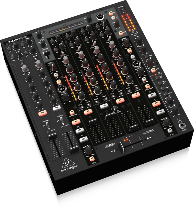 Behringer NOX606 6- Channel DJ Mixer with INFINIUM Contact- Free VCA
