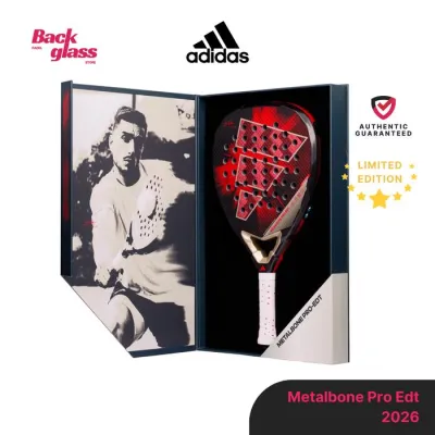Adidas Metalbone Pro Edt 2026 Limited Edition - Raket Padel Racket Original Authentic Backglass Carbon Diamond