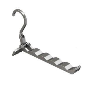 ที่แขวนผ้าสำหรับตากพับได้พร้อมไม้แขวน5อันสำหรับใช้ในห้องนอนห้องน้ำและใช้งานสบายๆกลางแจ้ง