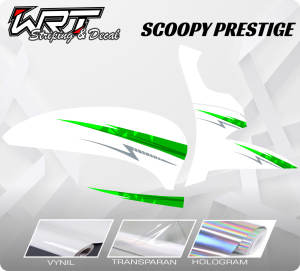 striping Scoopy-Stiker Decal Scoopy Prestige 2021-2024 Simpel Modern Vol 3 (Sudah Terpotong)