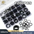 Karet Seal O Ring 1200pcs HNBR / Rubber O Ring Seal Tightening +Box. 