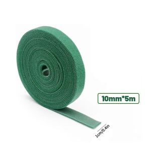 5m/10m Velcro Tanaman Hias Tali Pengikat Perekat Tanaman Kabel Fiber Plants Cable Strap Organizer 10mm