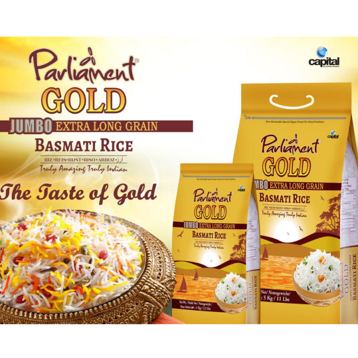 Parliament Gold Basmati Rice 5kg 1kg Lazada Ph