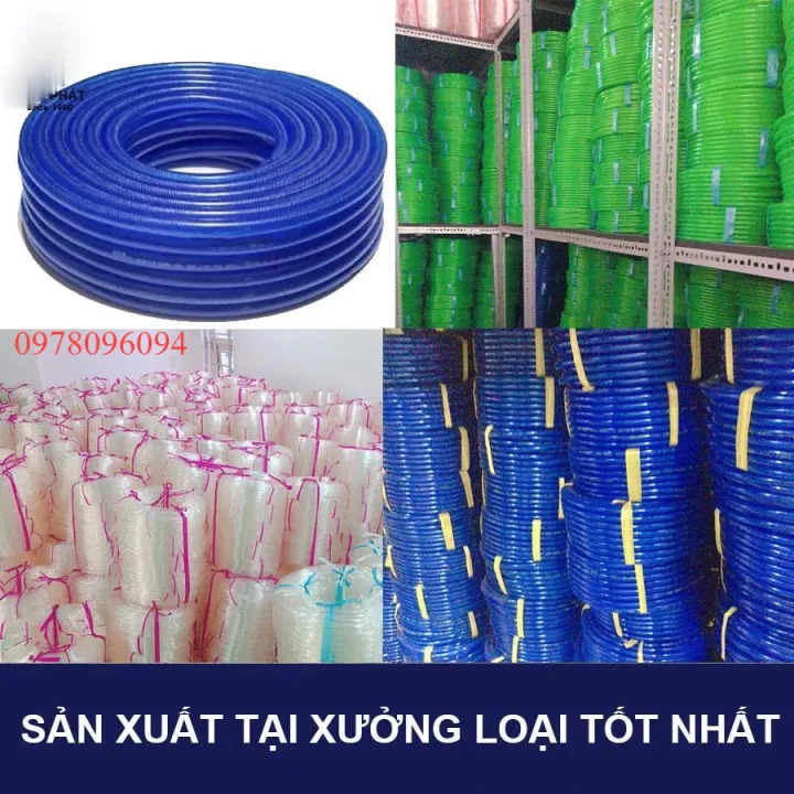 Cuộn Ống Nước Phi 12 14 16 18 21 27 34 Ống Nước Dẻo Ống Nước Lưới Xanh ...