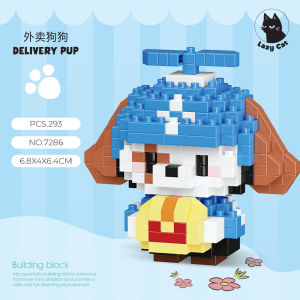 Mini Cat Dog Kitty Puppy Nano Bricks Meow Meow Building Blocks Toys Birthday Gift Cute Model Desktop Decoration 猫咪积木 狗狗积木 Bricks Kucing