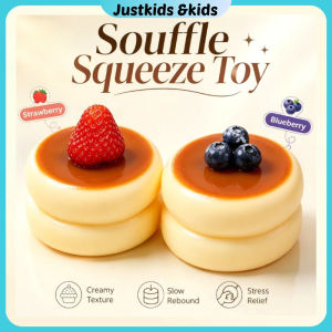 Squishy Toy TPR Stress Relief Squeeze Cake Slow Rising Sensory Fidget Gift Kids Adults Cute