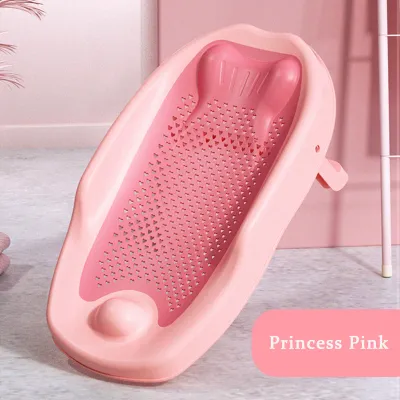 Baby Bathtub Net Baby Bathtub Rack Baby Shower Bath Tub Newborn Bath Mat Anti-Slip Ergonomic Support for Babys Spine 婴儿浴网架