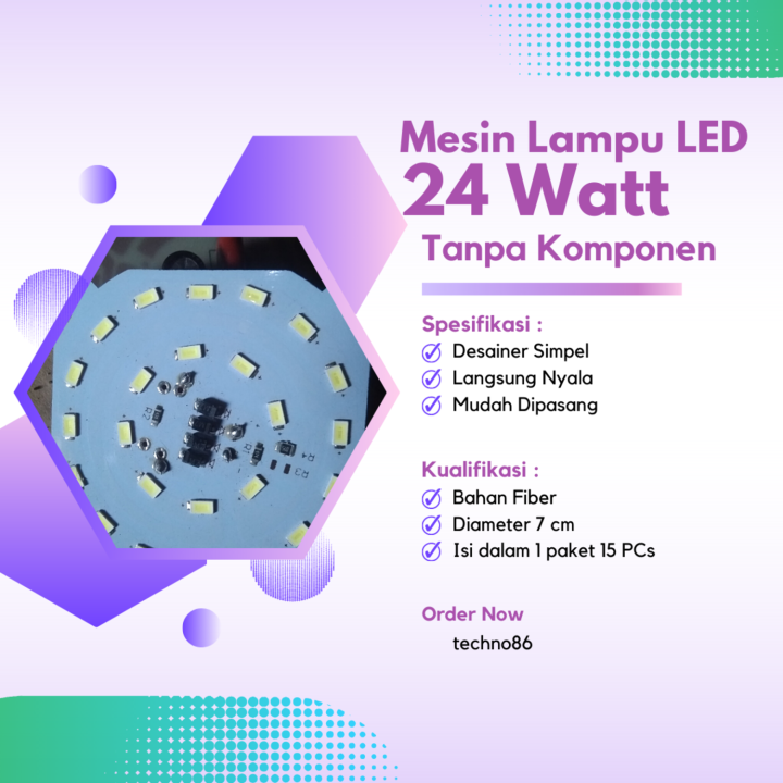 Driver PCB Kosongan 24 Watt 220 Volt - Harga Untuk 15 PCs | Lazada