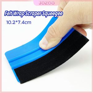 Jozoo Felt Endge Wrap Scraper Squeegee Plastic Squeegee For Car Auto Vehicle Window Film