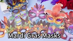 Purple Green Gold Mardi Gras  Table Centerpiece Decor Masuerade Carnival New Orleans  Fat Tuesday Party Supplies