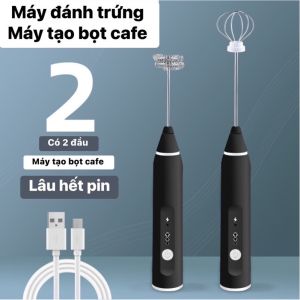 Máy tạo bọt cafesạc bằng usb tạo bọt sữa đánh trứng pha trà sữa matcha socola HomeX