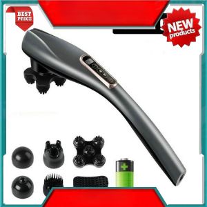 เครื่องนวดไฟฟ้าไร้สายมีแบตในตัวพร้อมระบบชาร์จไฟช่วยให้คุณนวดผ่อนคลายได้ทุกเวลา เครื่องนวดหลัง นวดปลาโลมาไร้สายช่วยสลายไขมันอย่างมีประสิทธิภาพ