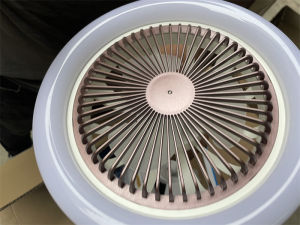 Nordic Ceiling Fan Led Light Remote Control 260mm Ceiling Light 48w Dimmable 360° Rotation Strong Wind E27 Screw Bedroom Silent Fan Chandelier Living Room Balcony Kitchen Dining   Light