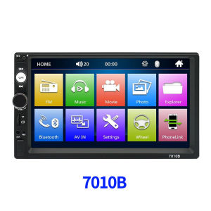 【Ready Stock】CORALOV TV Android Double Din Mobil 7 Inch Radio Mobil HD IOS/Android Mirrorlink Mobil MP5 Multimedia Player Layar Sentuh Stereo HD dengan TV Android 7 Inch Mobil Dukungan Bluetooth Radio FM/USB/kartu TF Fungsi COD