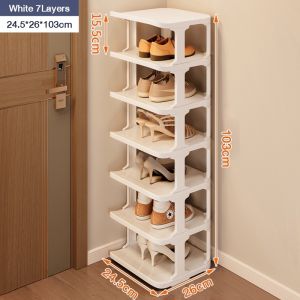 10 Layer DIY Shoe Rack Organizer Shoe Cabinet Stackable Shoes Storage Space Saving 2~10 Layers
