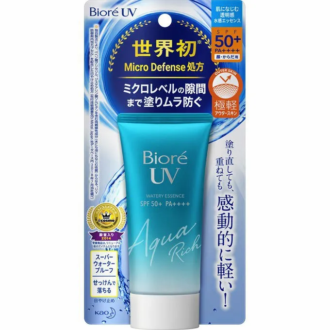 Kem chống nắng Biore UV Aqua Rich Watery Gel SPF50+ PA++++ 90ml