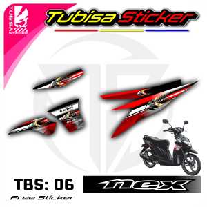 Sticker Striping Nex Lama/Old - Stiker Striping Variasi Motor Nex  Nex Lama/Old. TBS.SF.06