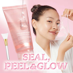 New Night Collagen Wrapping Mask Rejuvenation Moisturizing Brightening Make Glowy Skin Elasticity Korean Facial Mask 75ml