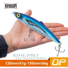 Cheap Kingdom BLADERTAIL VIB Fishing lures Lead Jigging Hard Lure Tail  Vibration produces sound Sinking Artificial Baits Wobblers