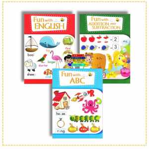 Le Bruj - Fun With SET Series / English / Activity Books For Kids / Workbook For Preschool / Paperback / Childrens Book